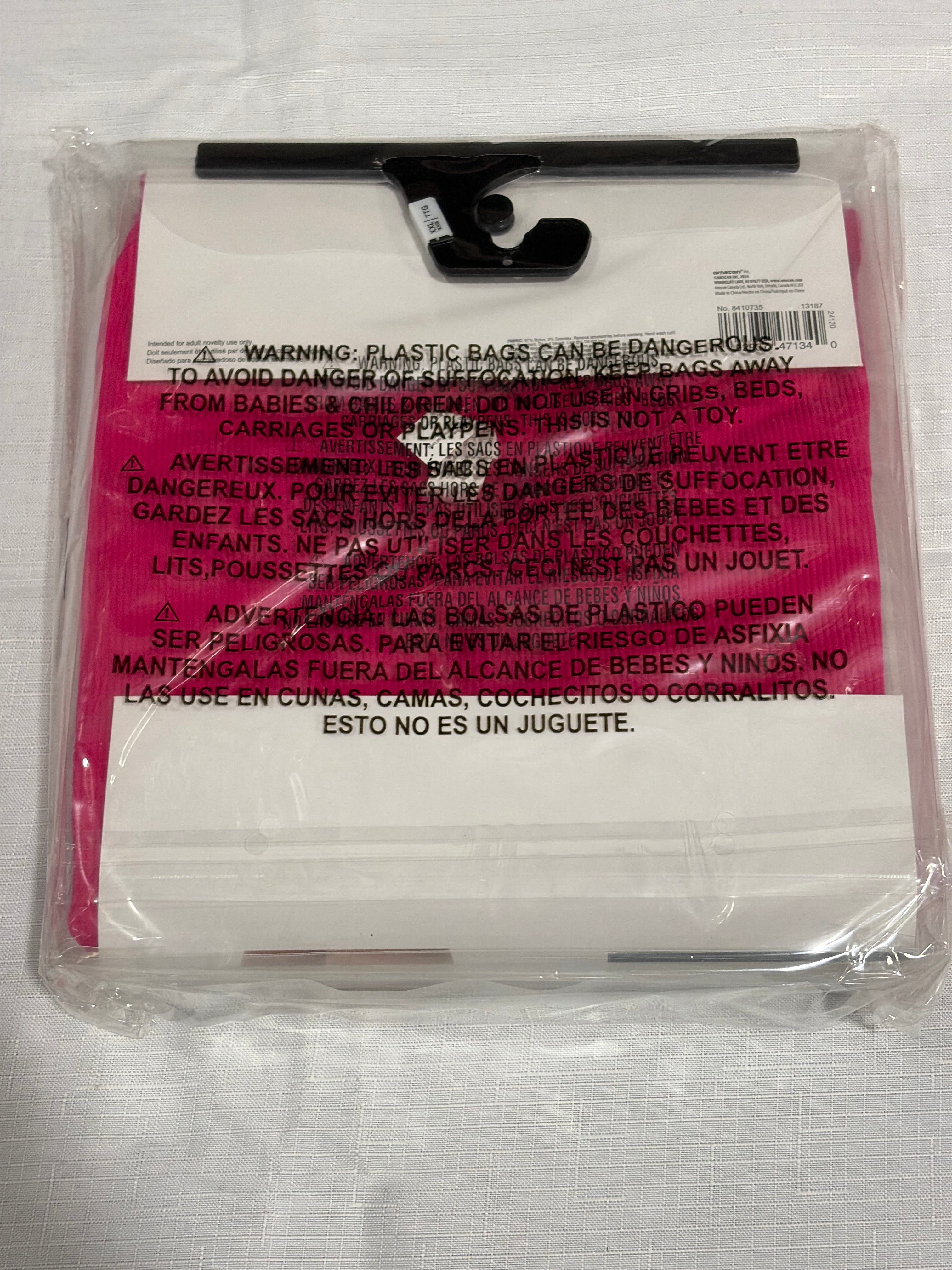 Vibrant Pink Halloween Dress - Adult 2XL