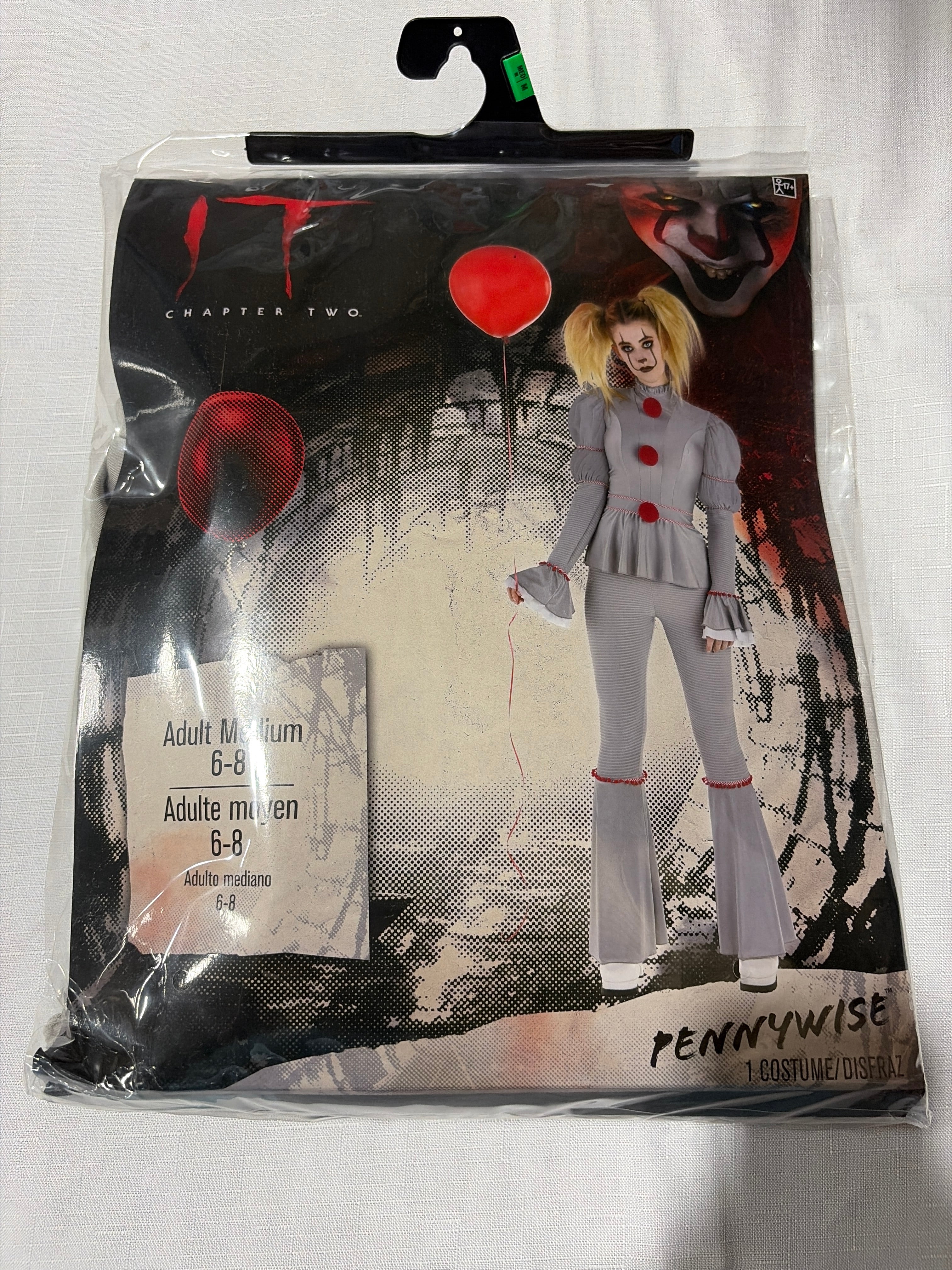 Women's Pennywise Halloween Costume - IT Chapter 2 - Adult M (6-8)