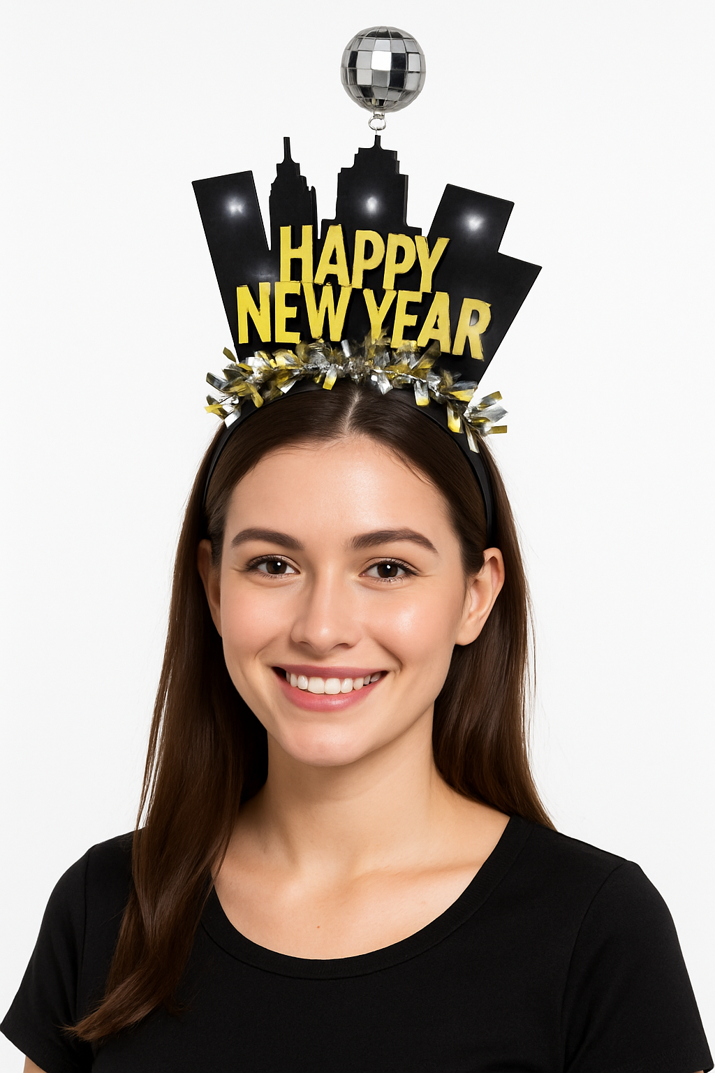 New Year's Eve Light-Up Ball Drop Headband