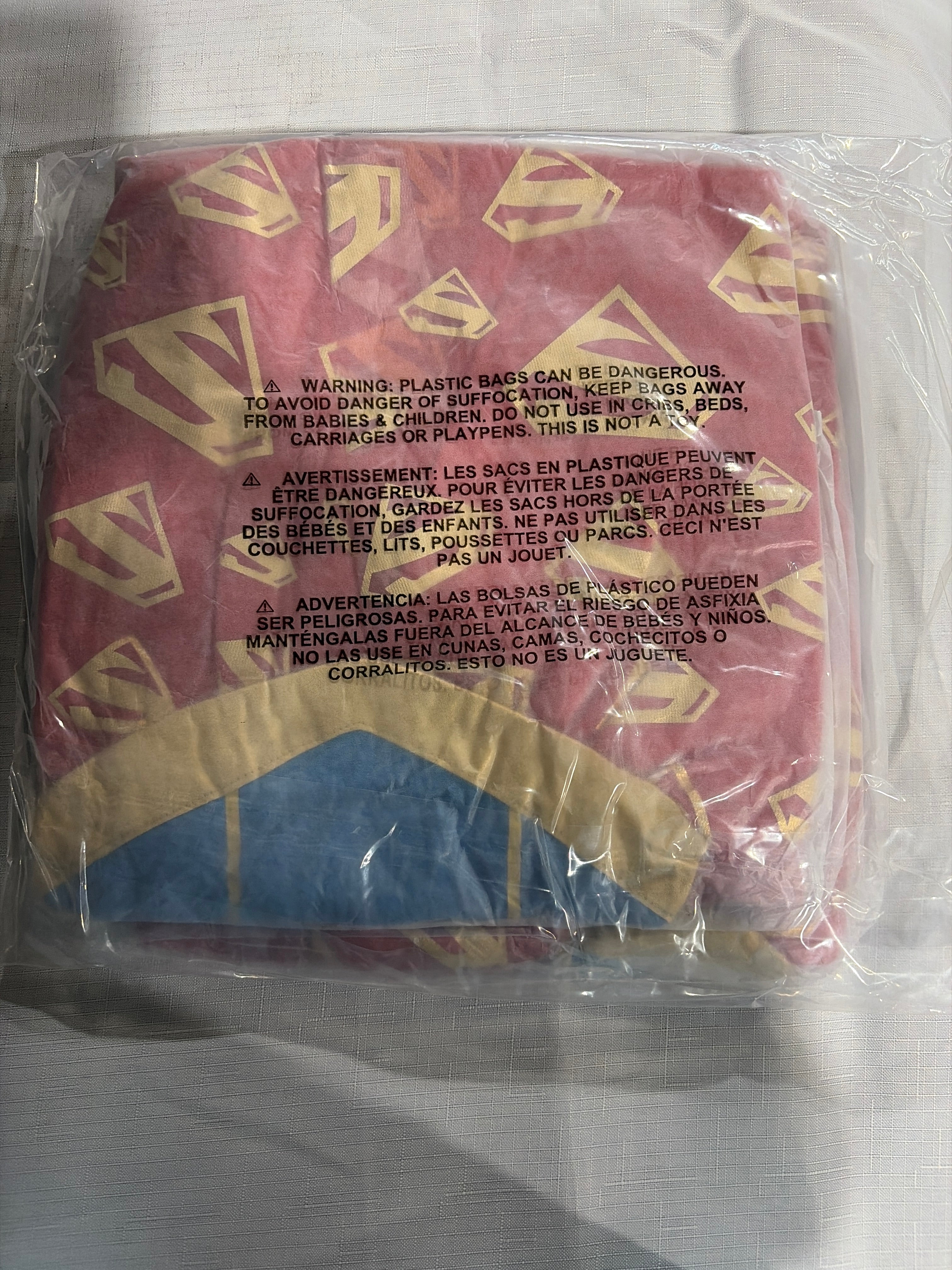 Supergirl Costume Dress & Cape - Child S (4-6)