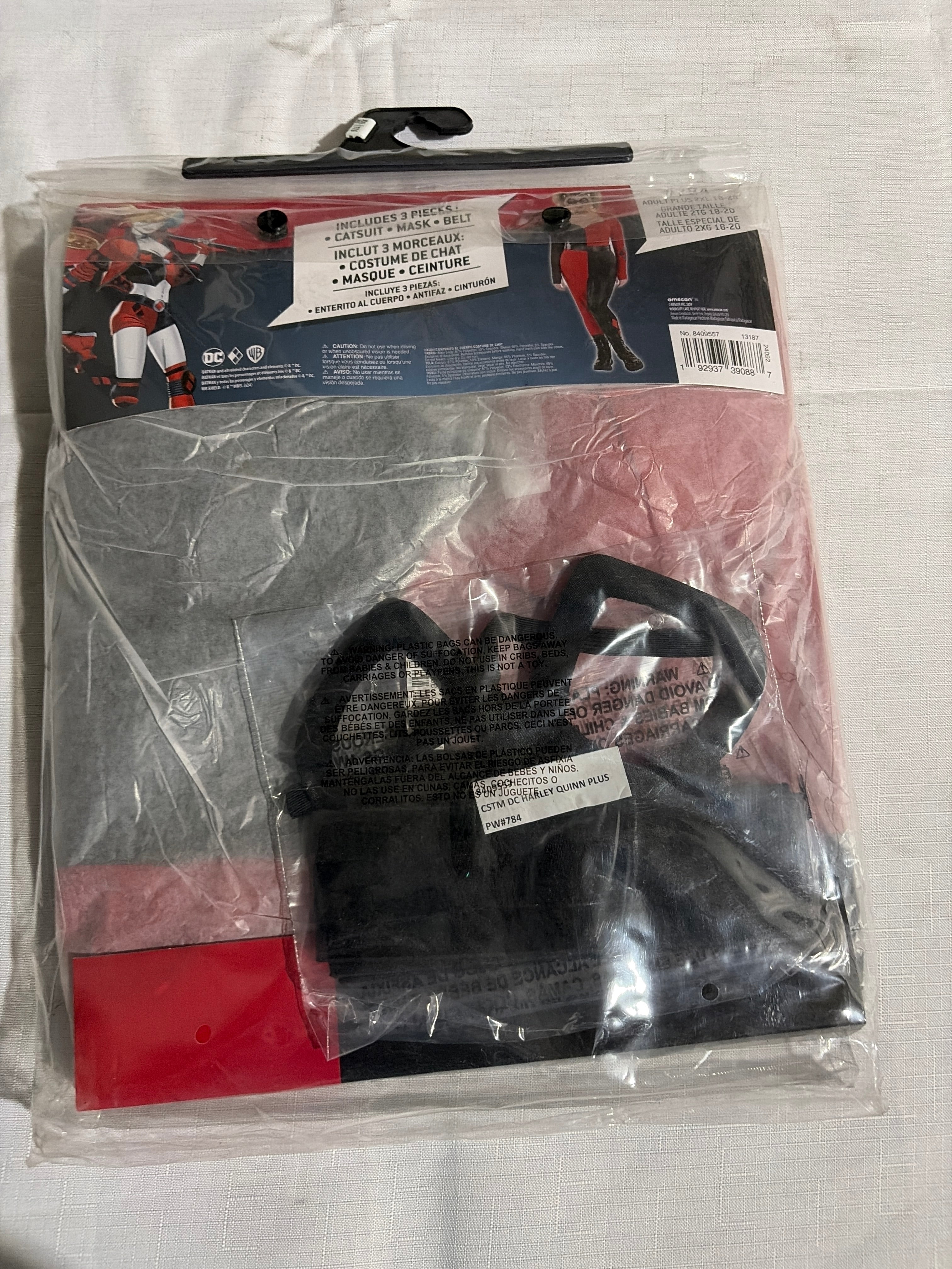 Women's DC Harley Quinn Halloween Costume - Adult 2XL (18-20)
