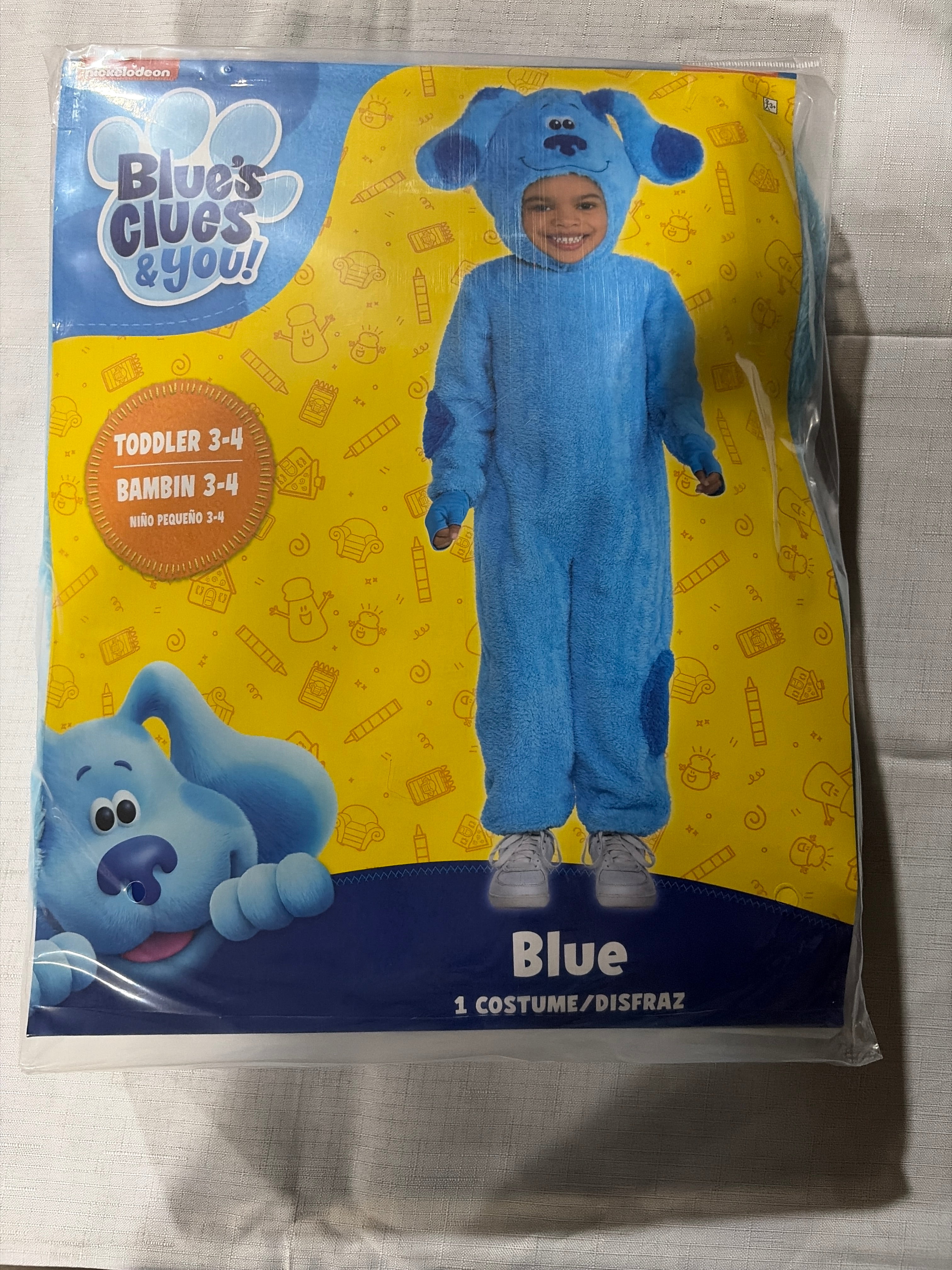 Blue's Clues & You Toddler Halloween Costume - Toddler (3-4)