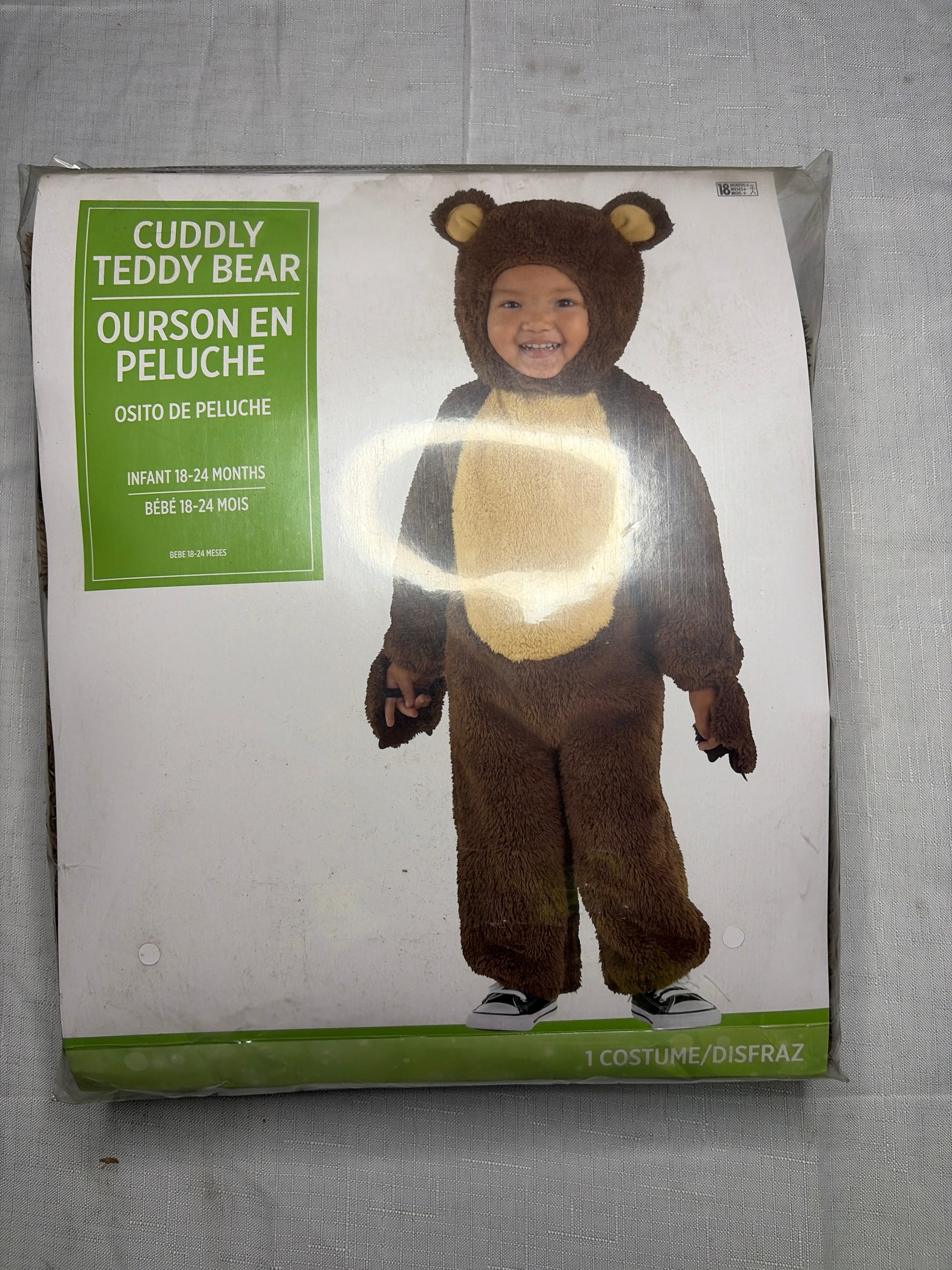 Infant Cuddly Teddy Bear Halloween Costume - Infant (18-24 Months)