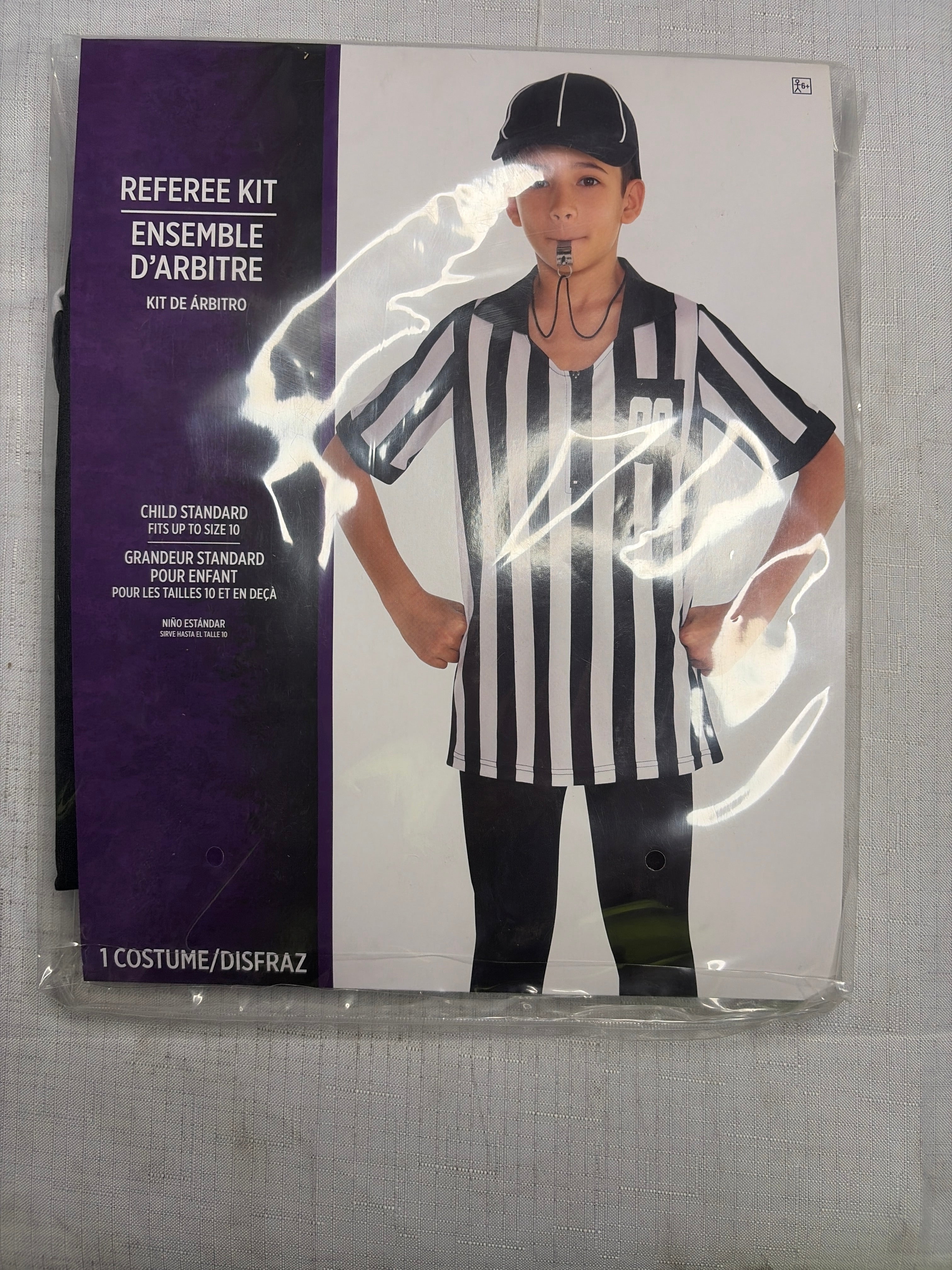 Child Referee Costume Accessory Kit - Child One Size
