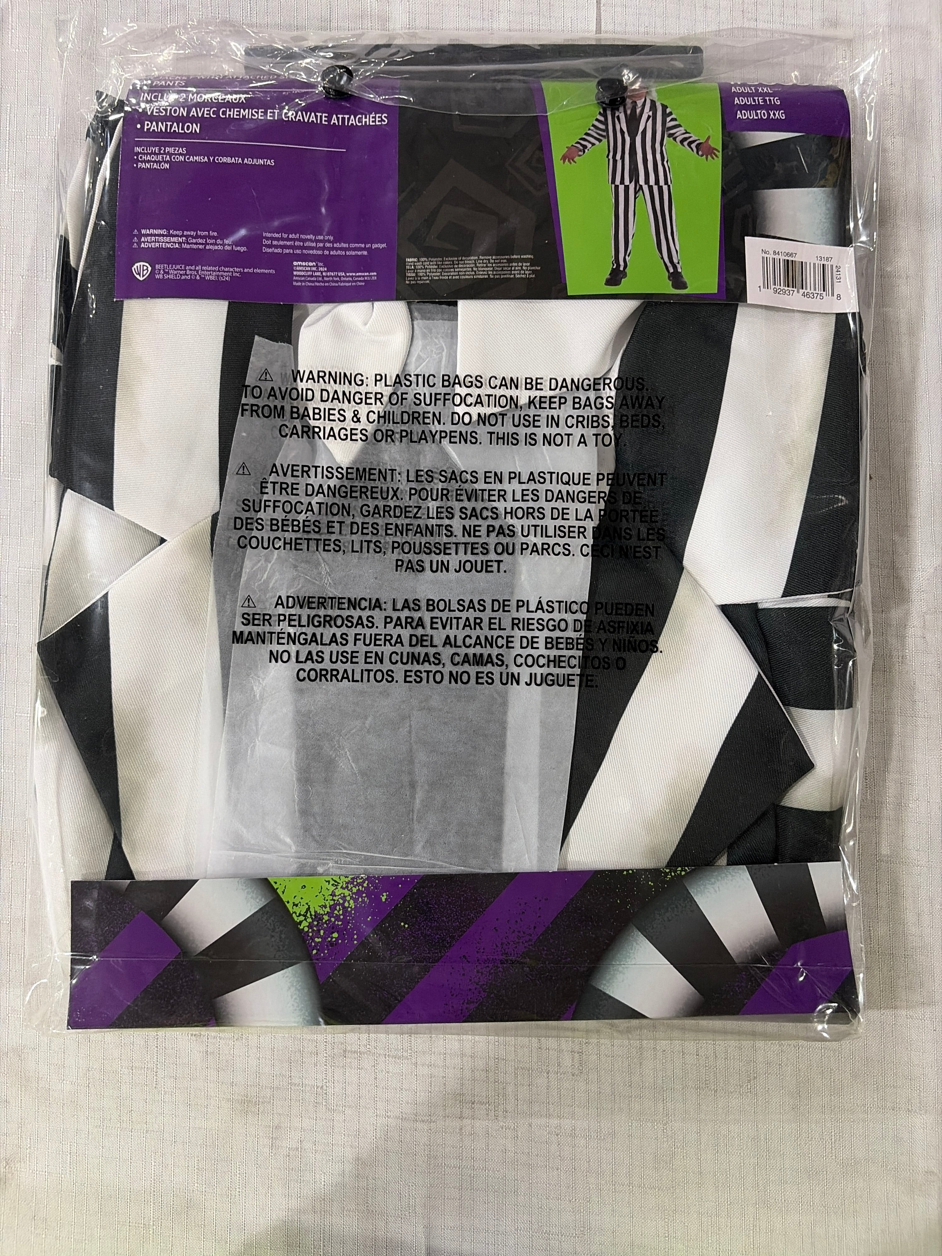 Women's Beetlejuice Costume - Adult 2XL (48-52)