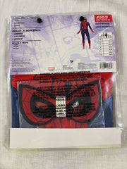 Women's Marvel Spider-Girl Jumpsuit Halloween Costume with Mask - Adult M (6-8)