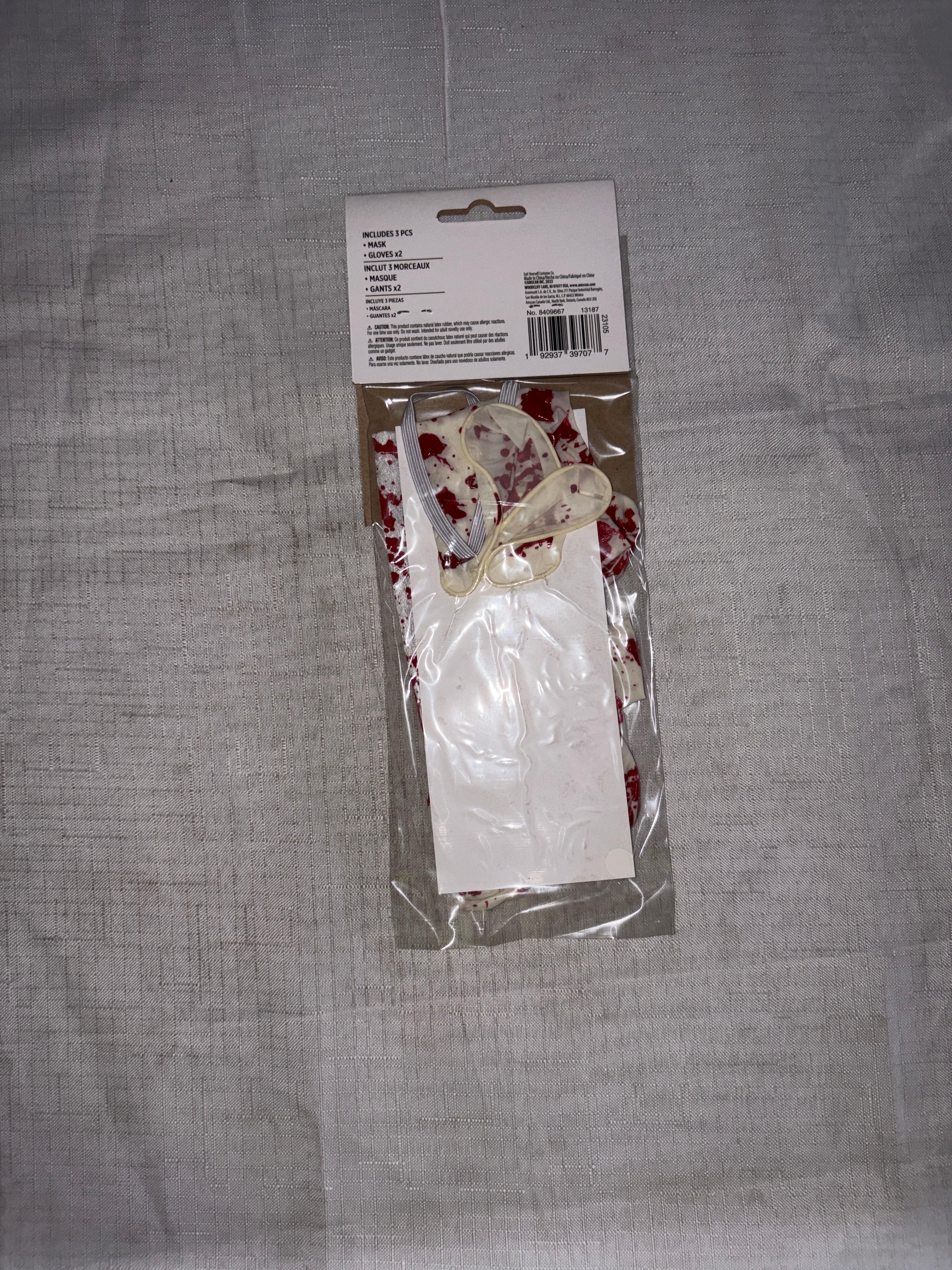 Bloody Surgeon Accessory Set for Halloween - One Size