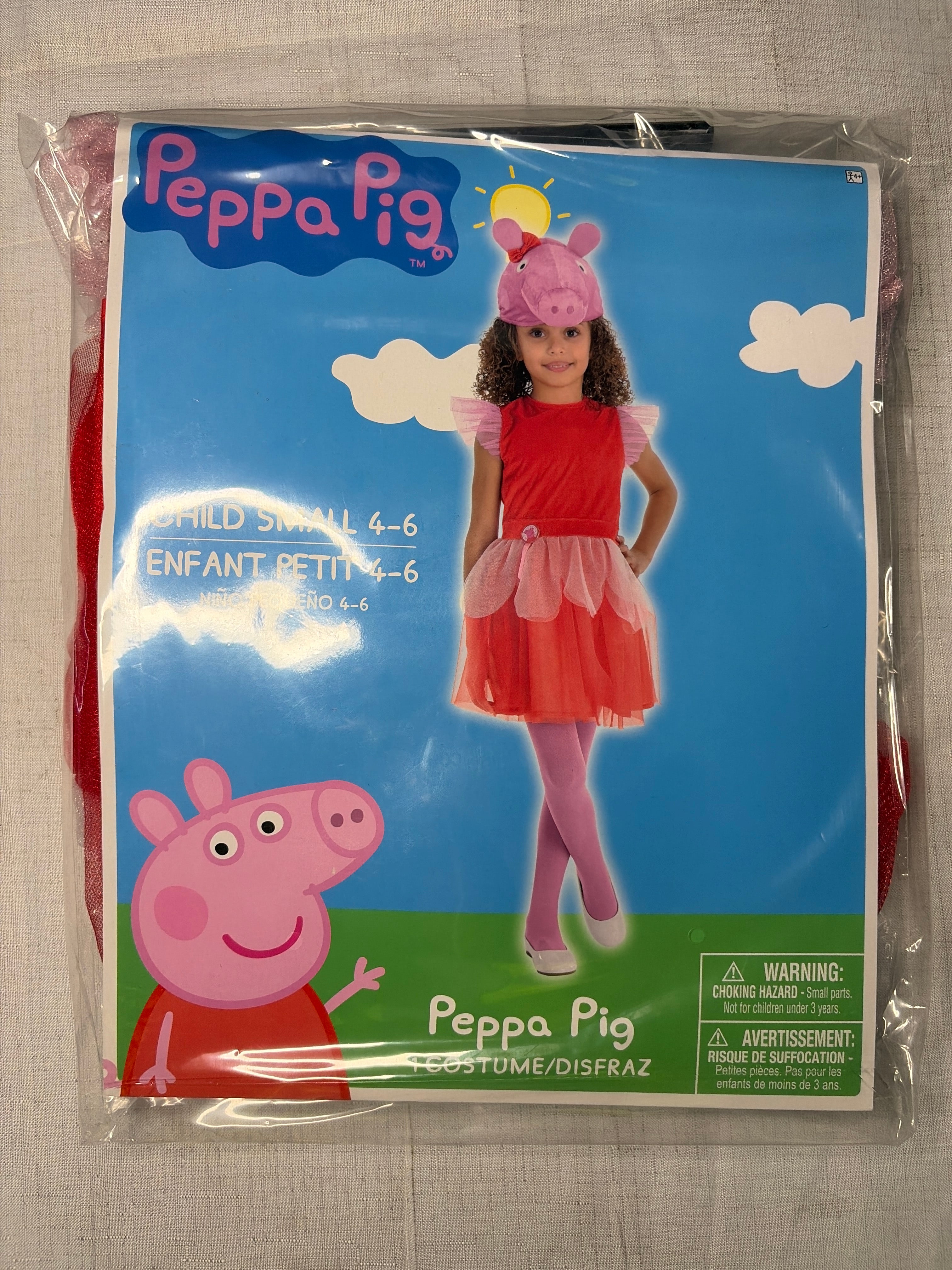 Peppa Pig Girls Halloween Costume - Child S (4-6)