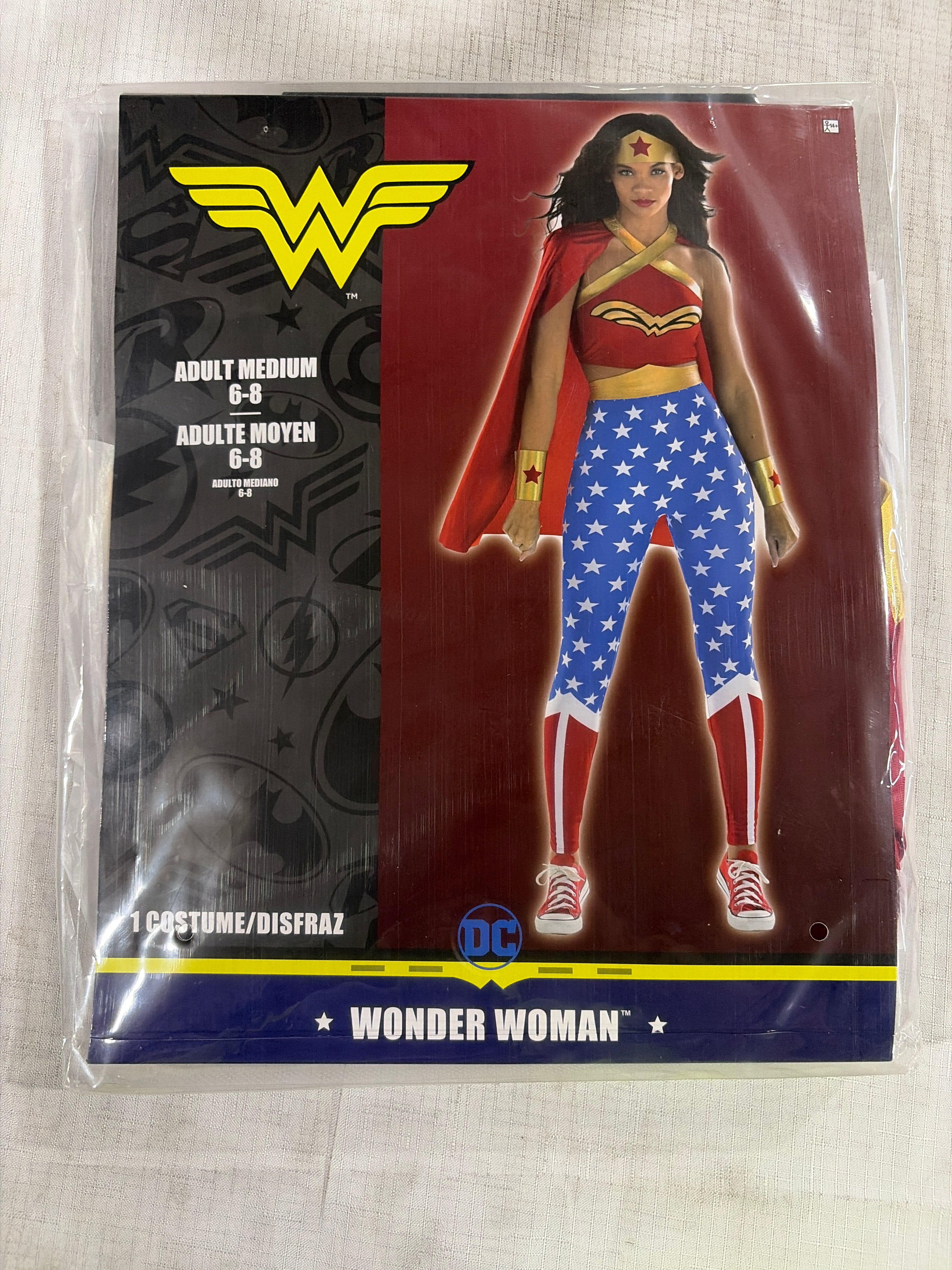 Women's DC Wonder Woman Halloween Costume - Adult M (6-8)