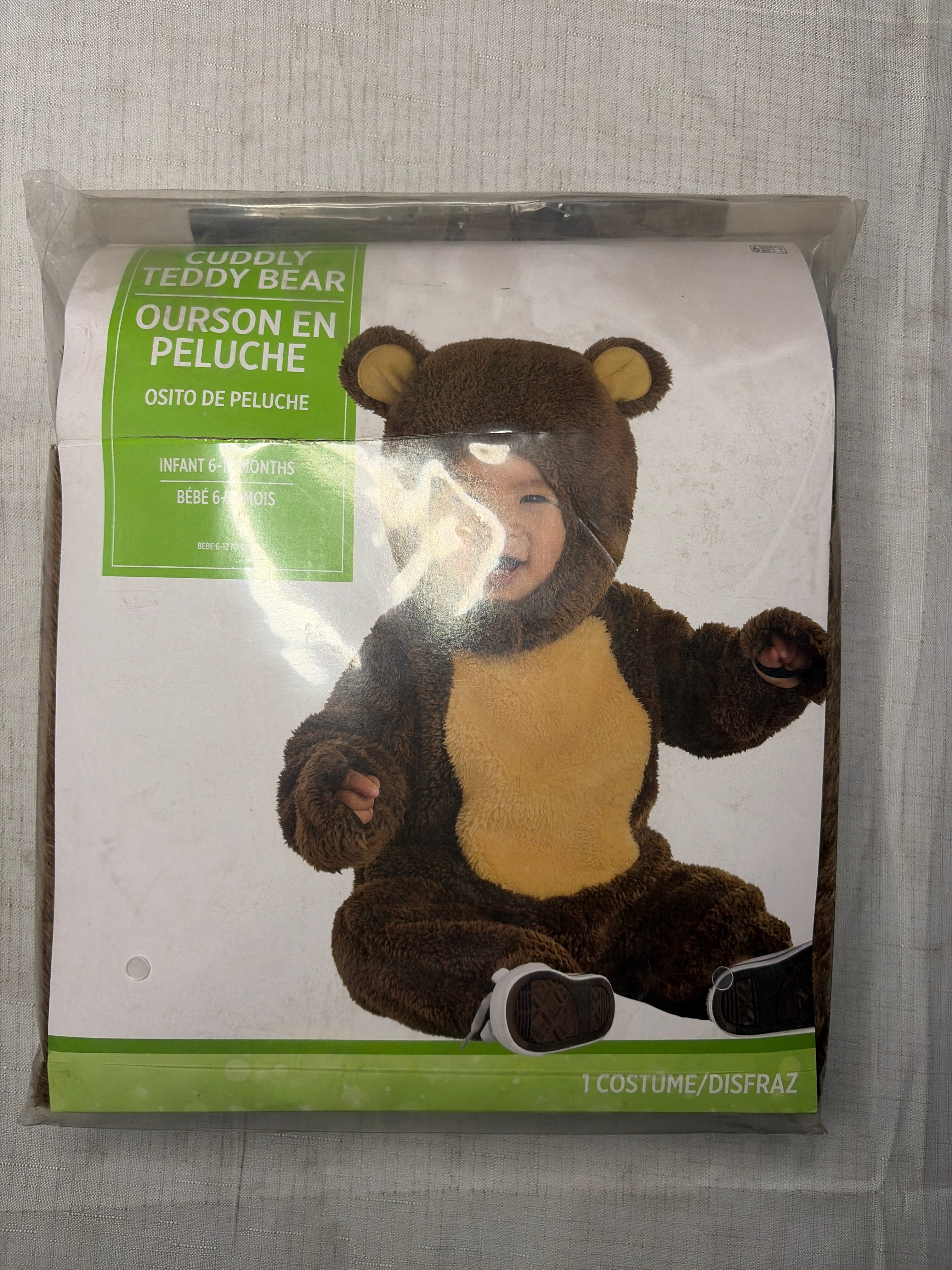 Cuddly Teddy Bear Halloween Costume for Infants - Infant (6-12 Months)
