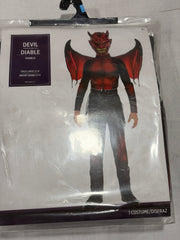 Devil Boy Halloween Costume for Kids - Child L (12-14)