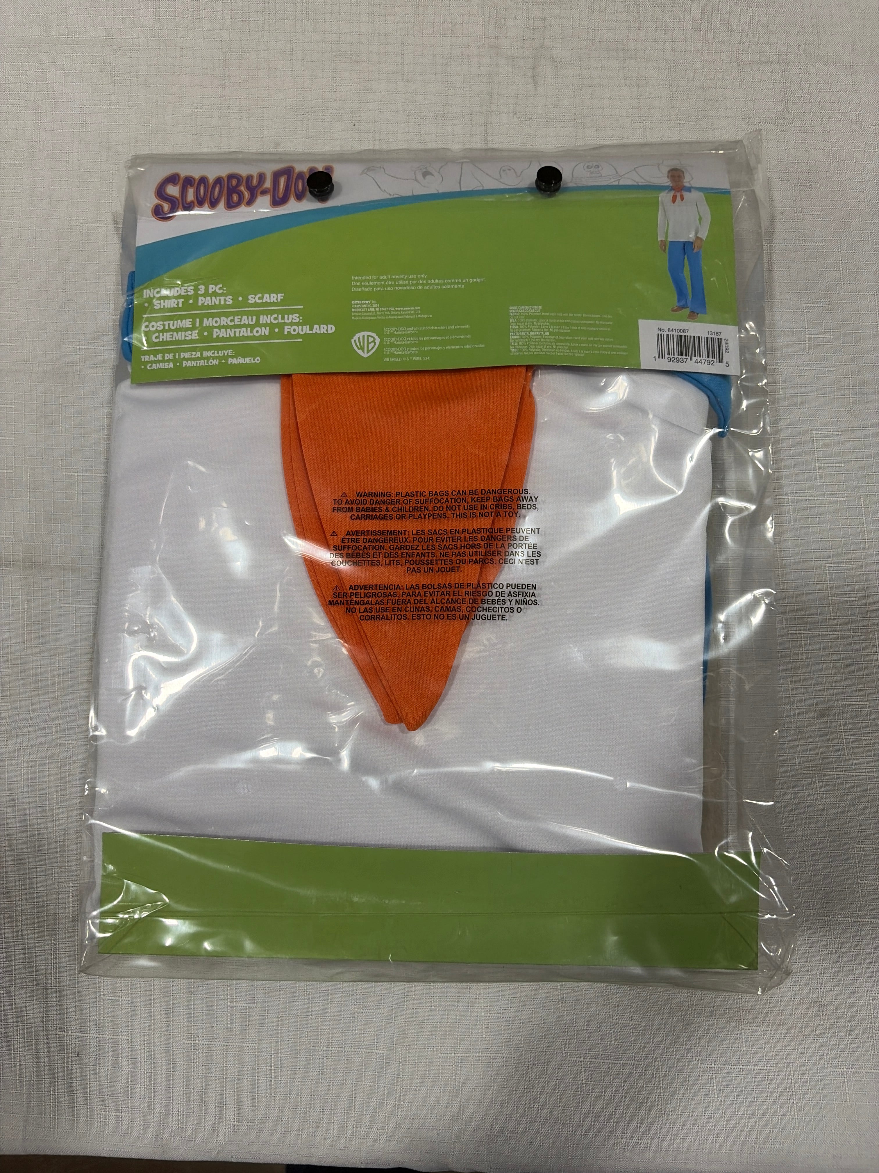 Scooby-Doo Fred Costume - Adult Standard