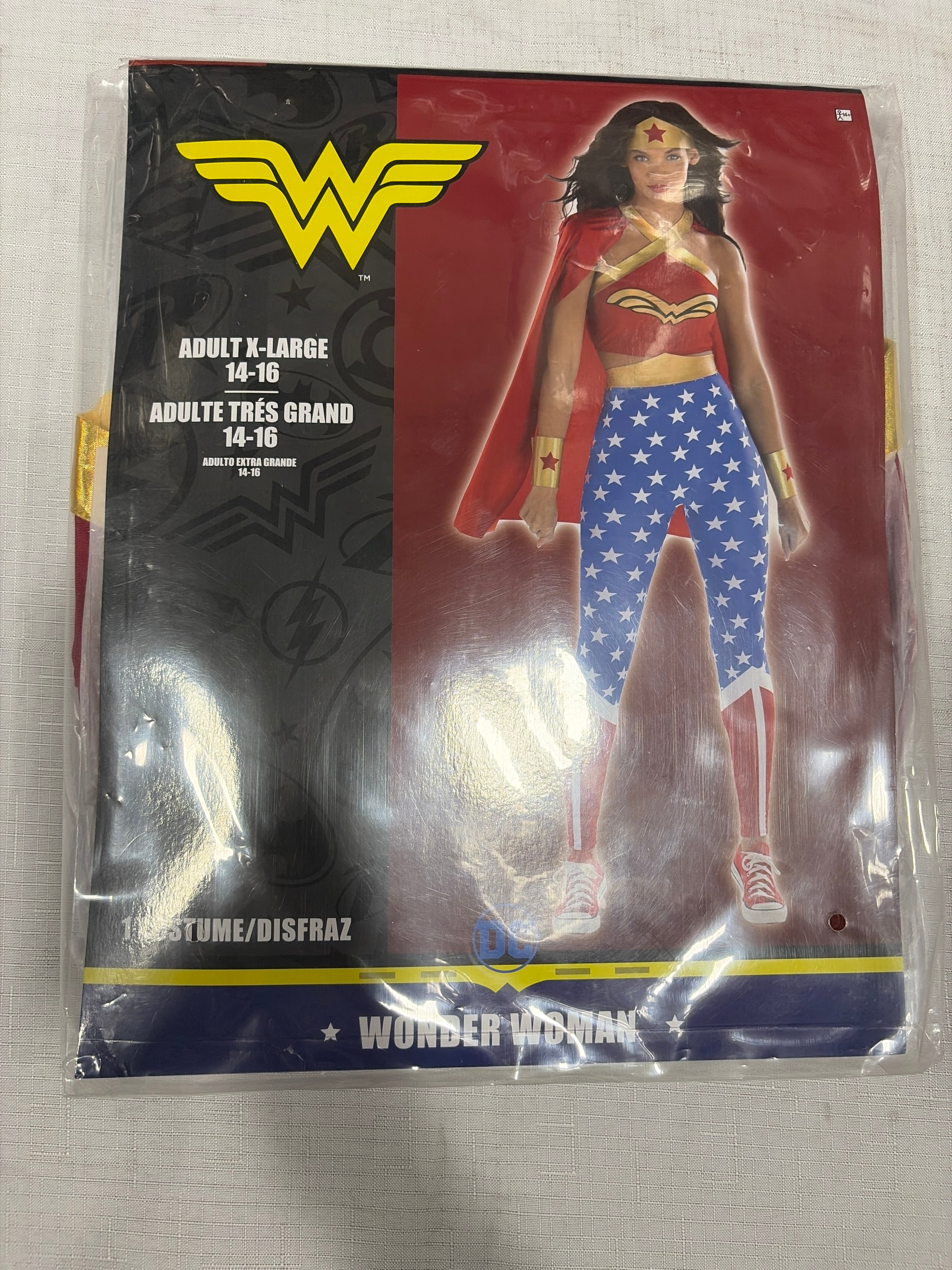 Women's DC Wonder Woman Halloween Costume - Adult XL (14-16)