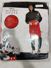Mickey Mouse Men's Costume – Halloween Edition - Adult S/M (Up to Size 42)