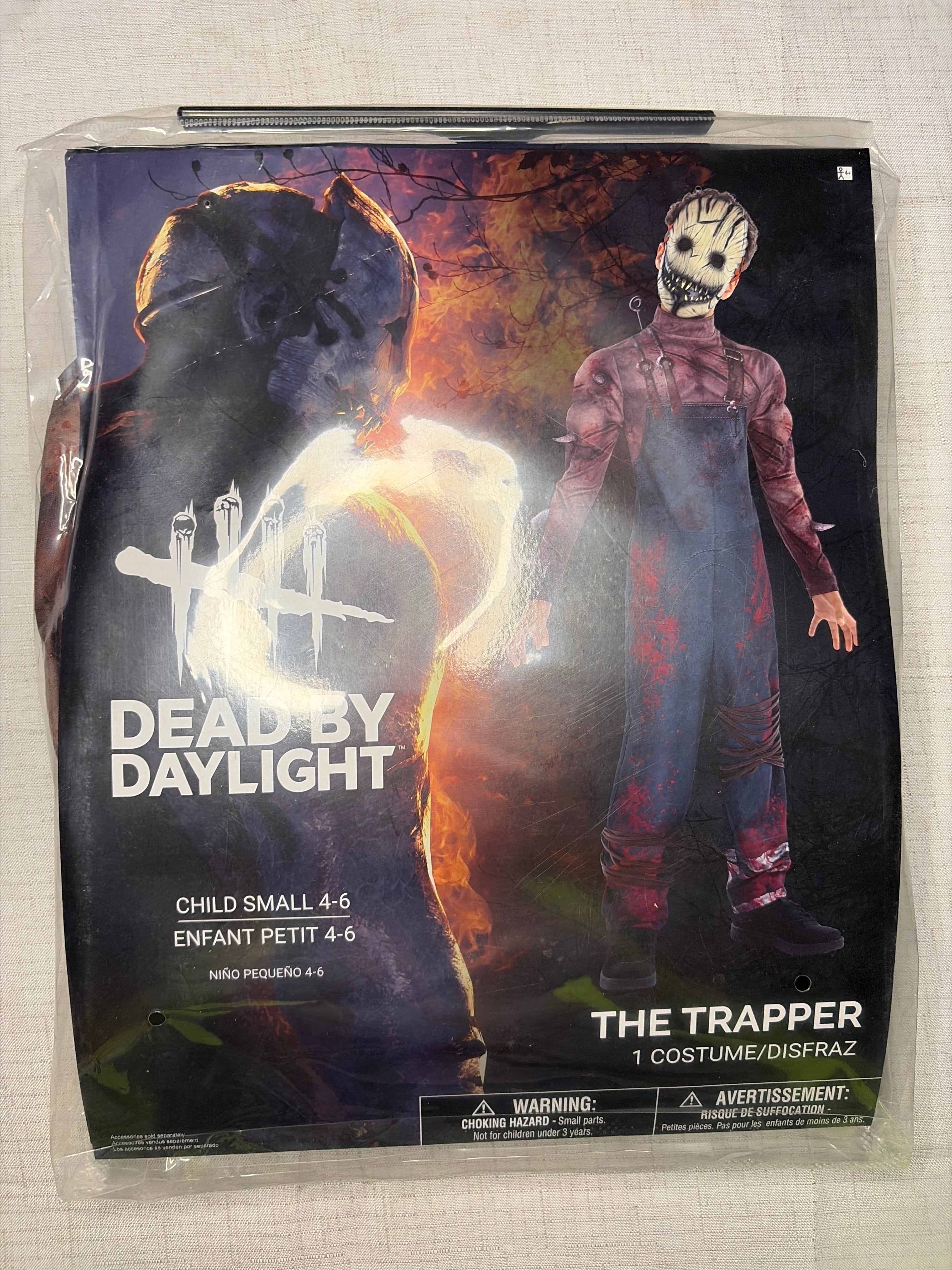 Kids' Trapper Halloween Costume from Dead by Daylight - Child S (4-6)