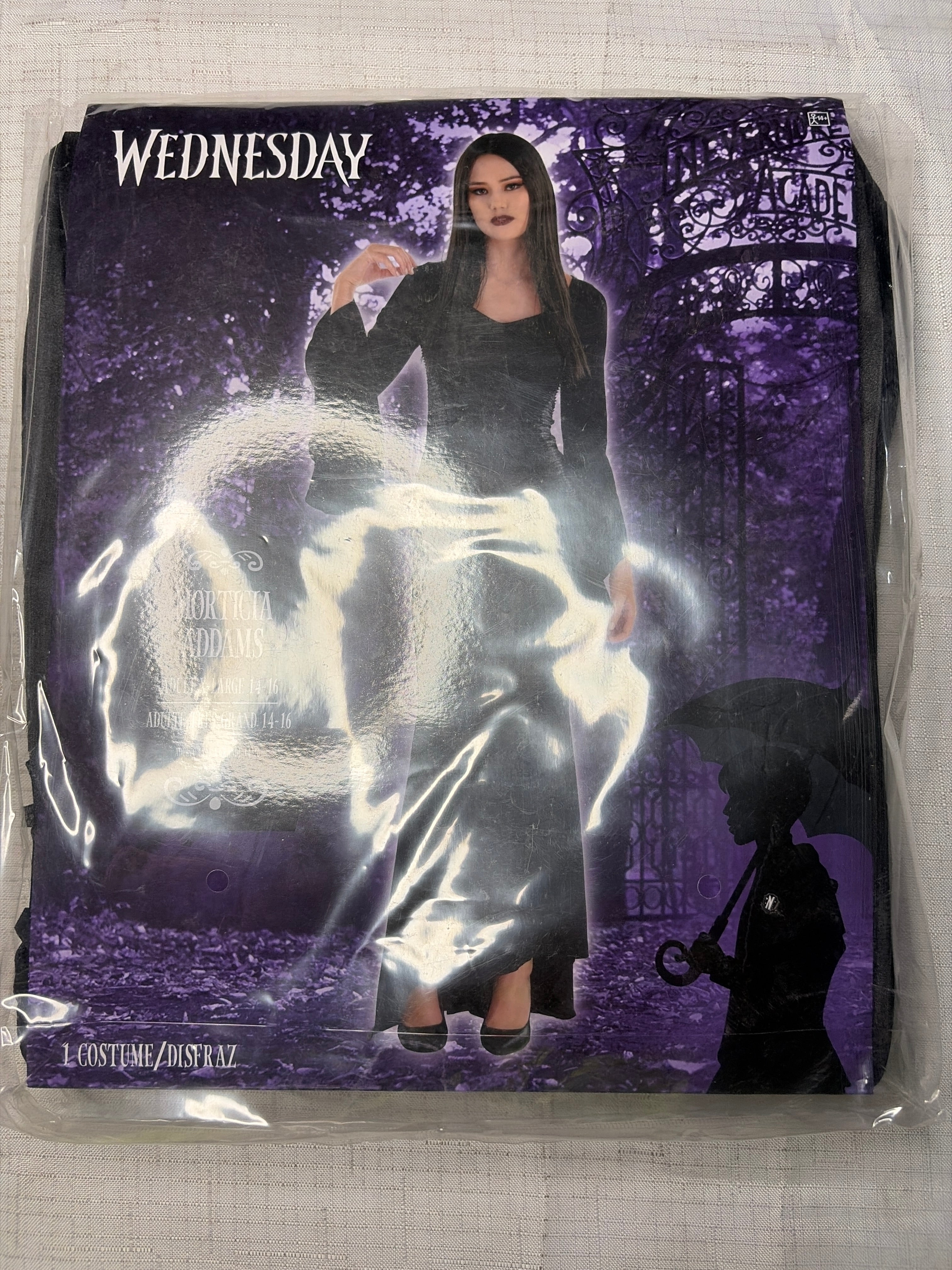 Women's Gothic Elegance Halloween Costume - Adult XL (14-16)