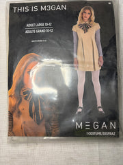 Women's M3GAN Halloween Costume - Adult L (10-12)