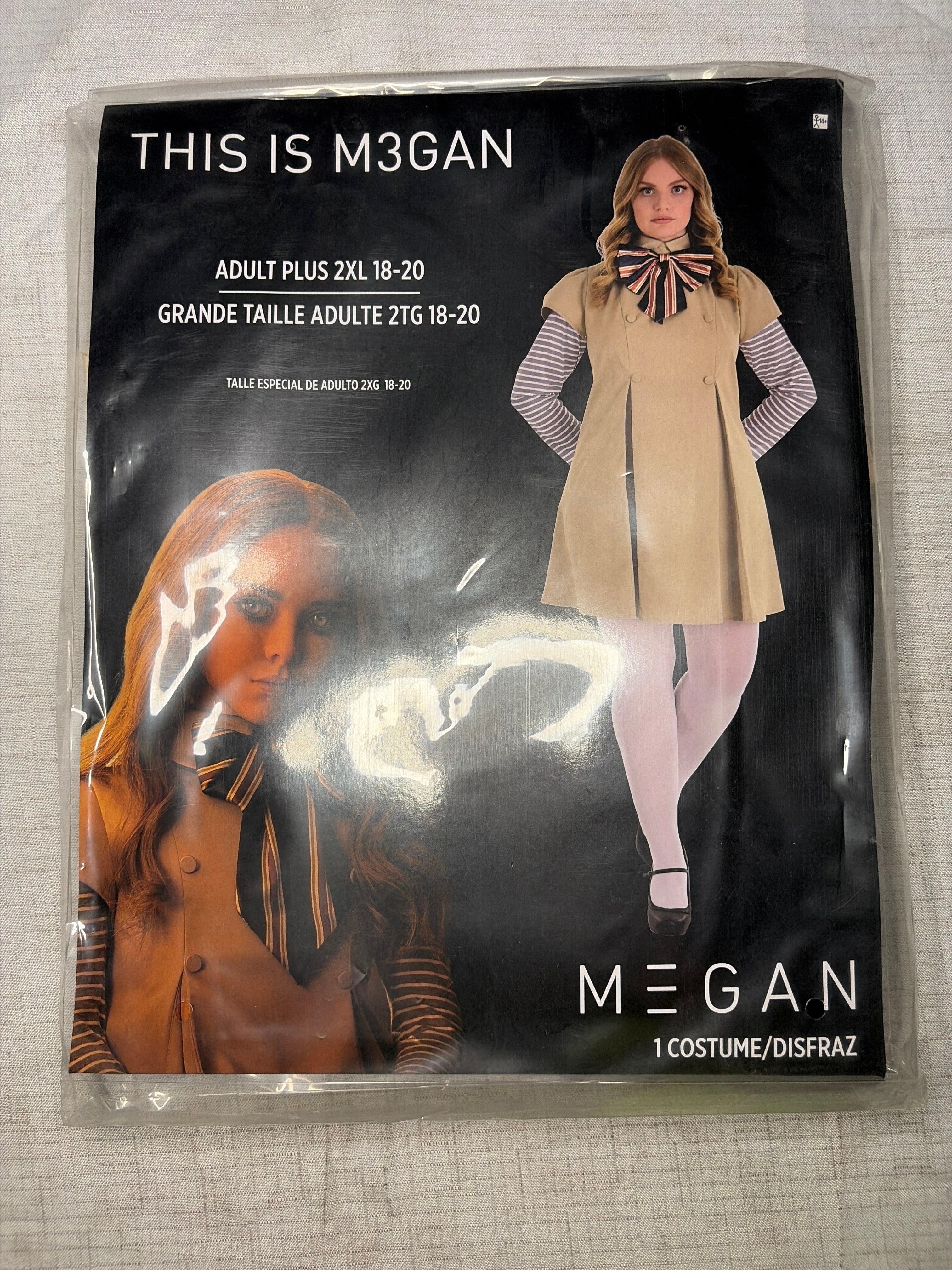 Women's M3GAN Halloween Costume - Adult 2XL (18-20)