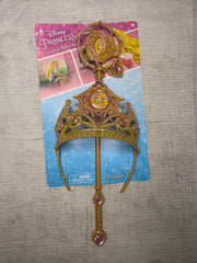 Sleeping Beauty Aurora Costume Tiara and Wand Set - One Size