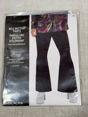 Far Out Men's Bell Bottoms - 1970s Retro Costume Pants - Adult One Size (Up to Size 44)