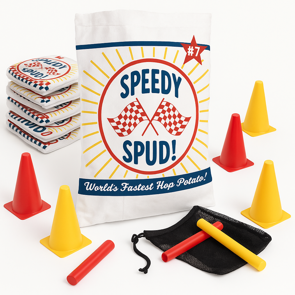 Speedy Spud Potato Sack Relay Race Kit
