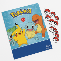Classic Pokemon "Pin the Poke Ball" Party Game for Kids