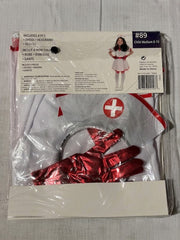 Girls' Halloween Nurse Costume - Child M (8-10)