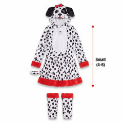 Spotted Dalmatian Girl's Halloween Costume