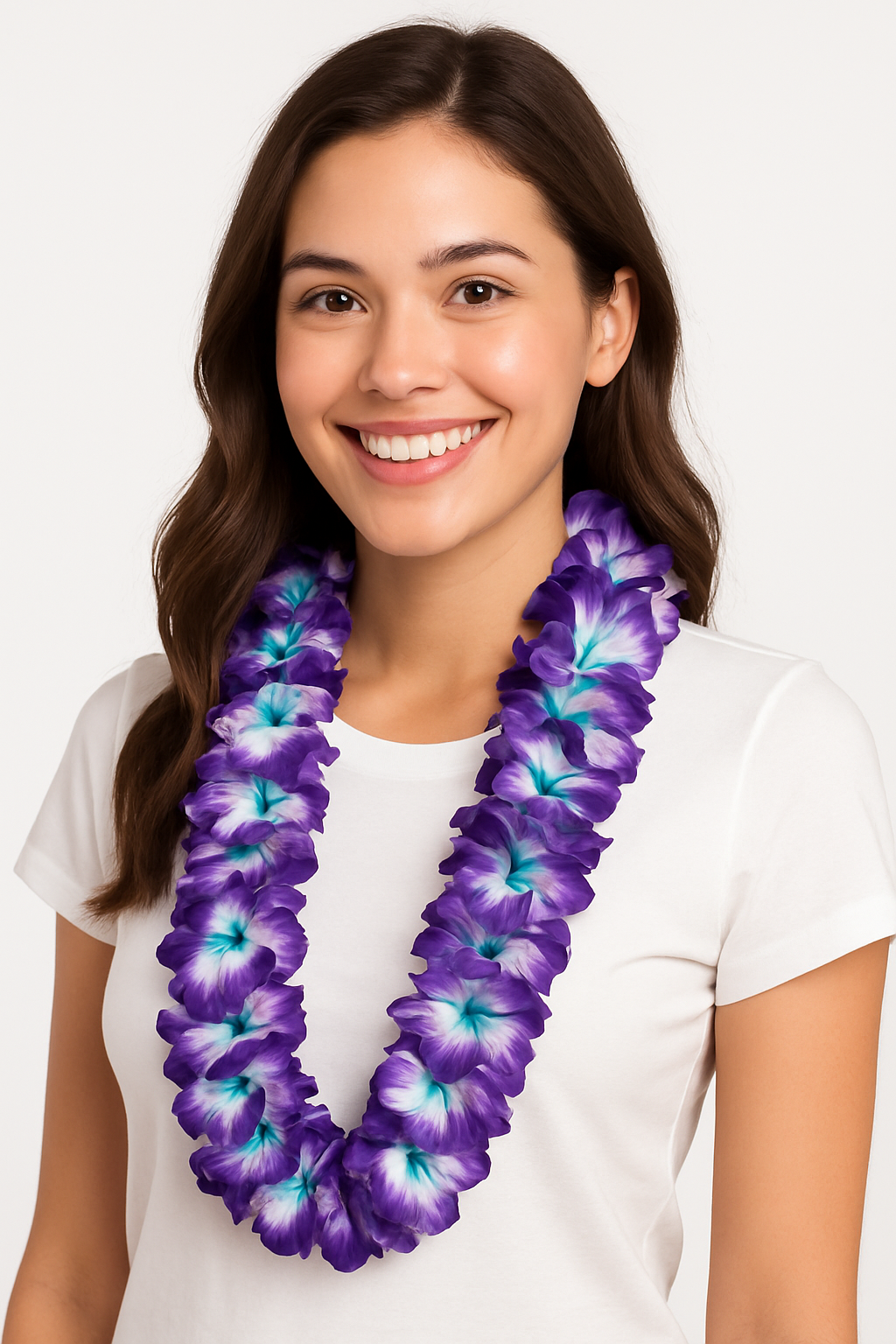 Divine Blue Lei Necklace