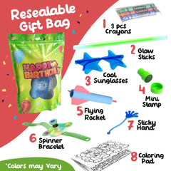 8 Piece Premium Goodie Bag - 10 Pack