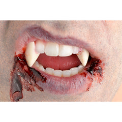 Realistic Vampire Fangs with Putty Kit for Halloween