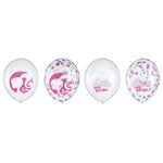 Barbie Dream Together Confetti Latex Balloons - 12