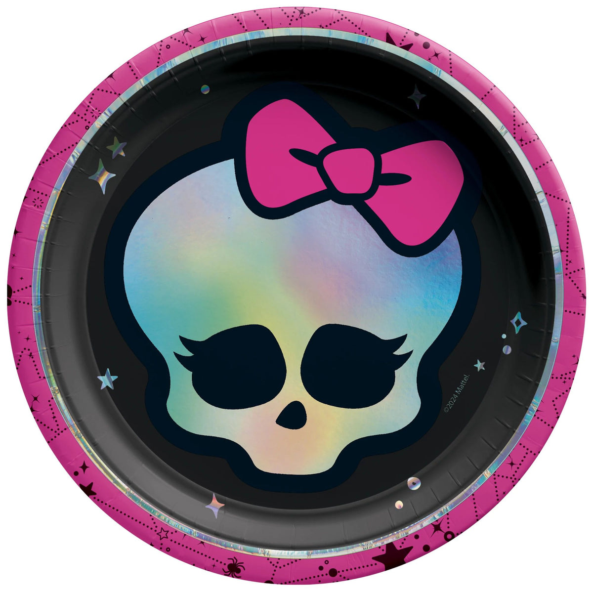 Monster High 7" Iridescent Paper Plates
