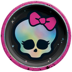 Monster High 7" Iridescent Paper Plates