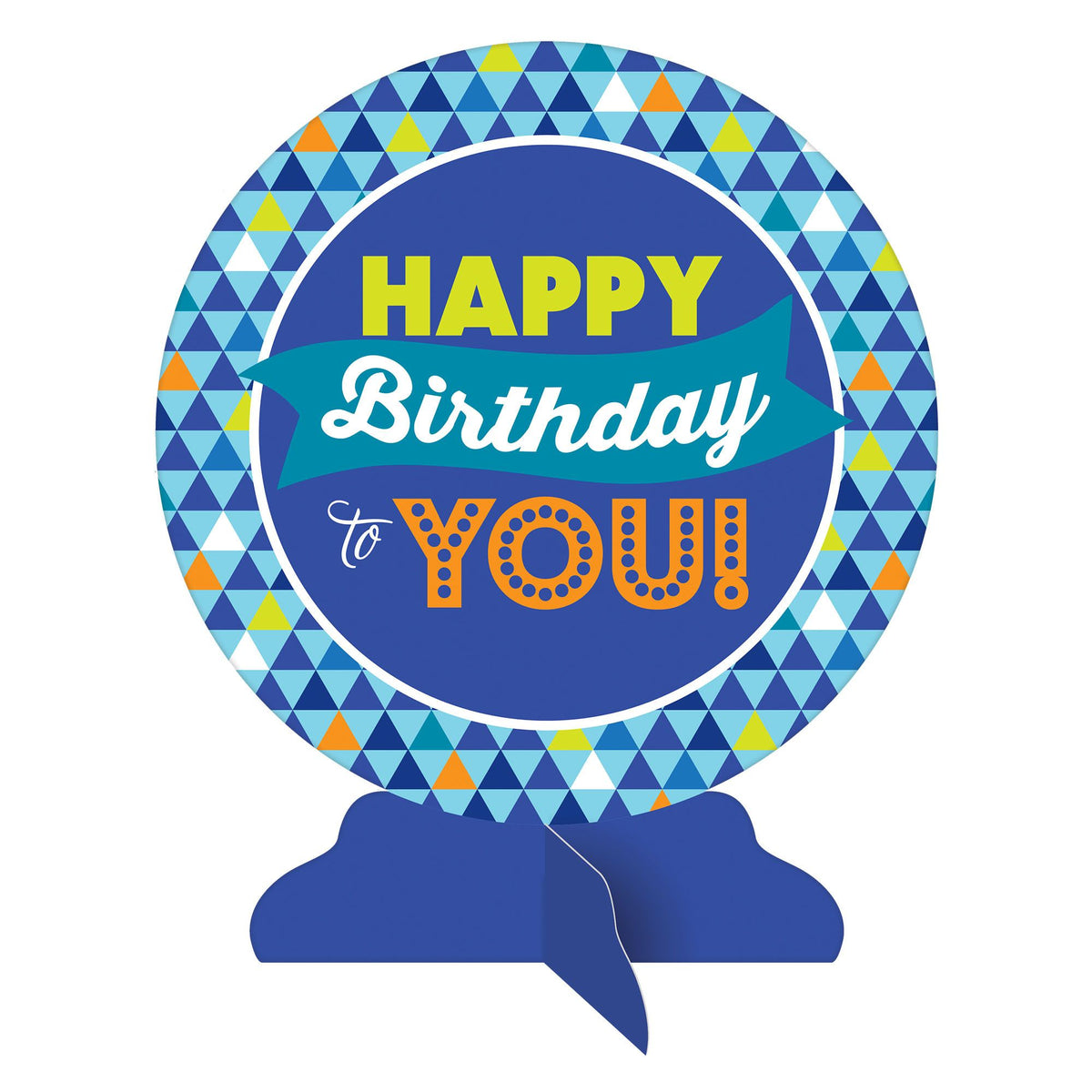 True Blue Birthday Table Decoration Kit