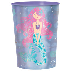 Shimmering Mermaids Reusable Favor Cup, 16 oz