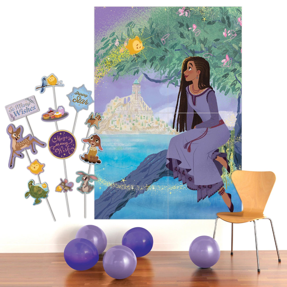 Disney Wish Scene Setter with Magical Photo Booth Props