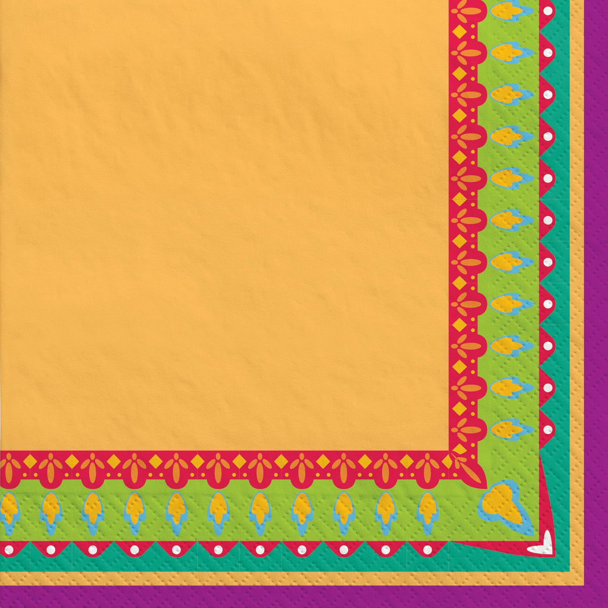 Let's Fiesta Luncheon Napkins - 6.5 In. x 6.5 In.