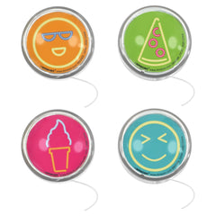 Colorful Icon Yo-Yos Party Favor Pack, 8-Count