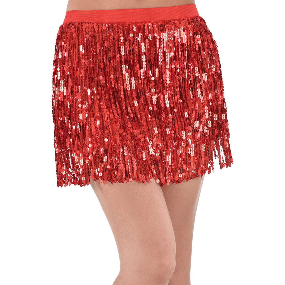 Red Sparkle Skirt - S/M
