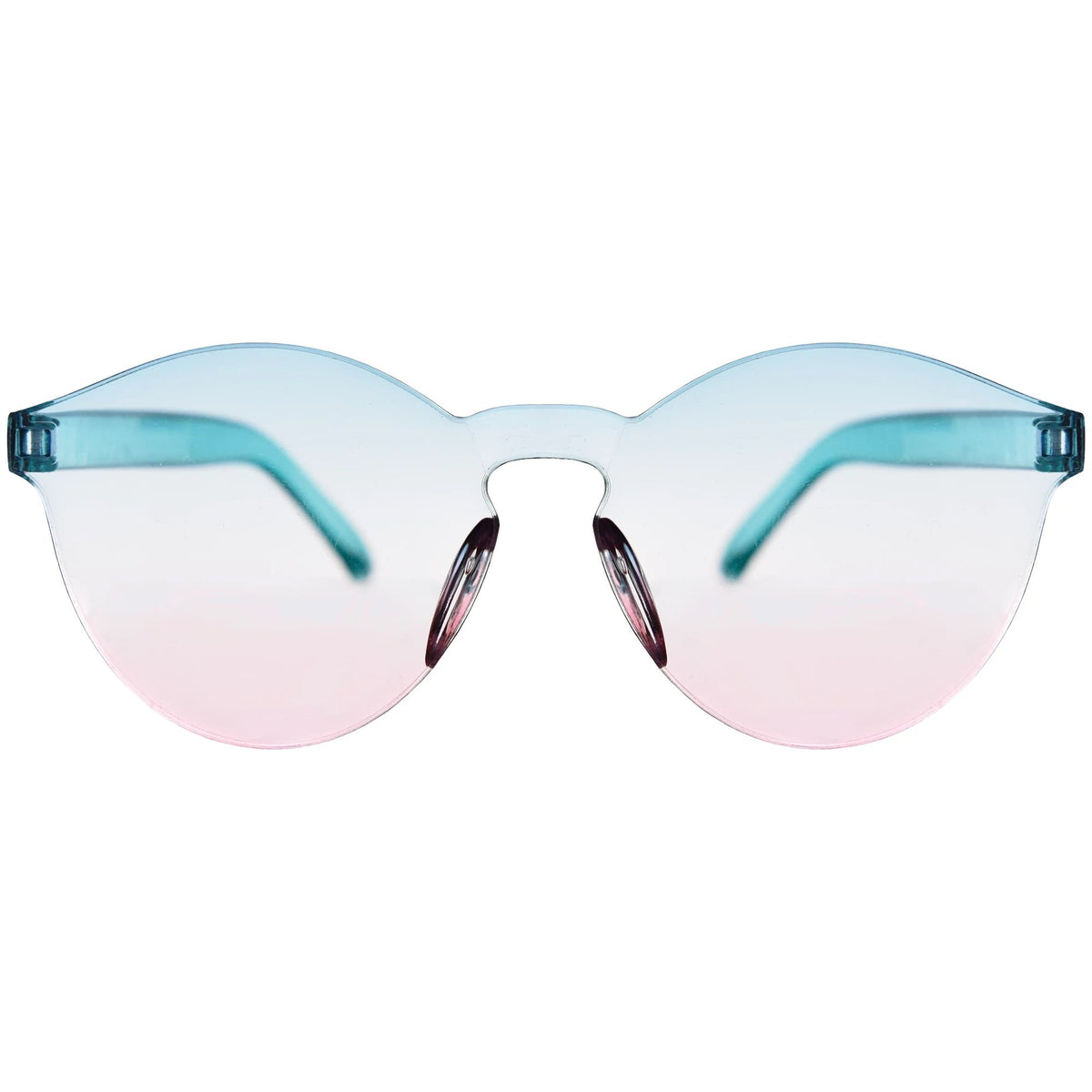Vibrant Pastel Frameless Glasses