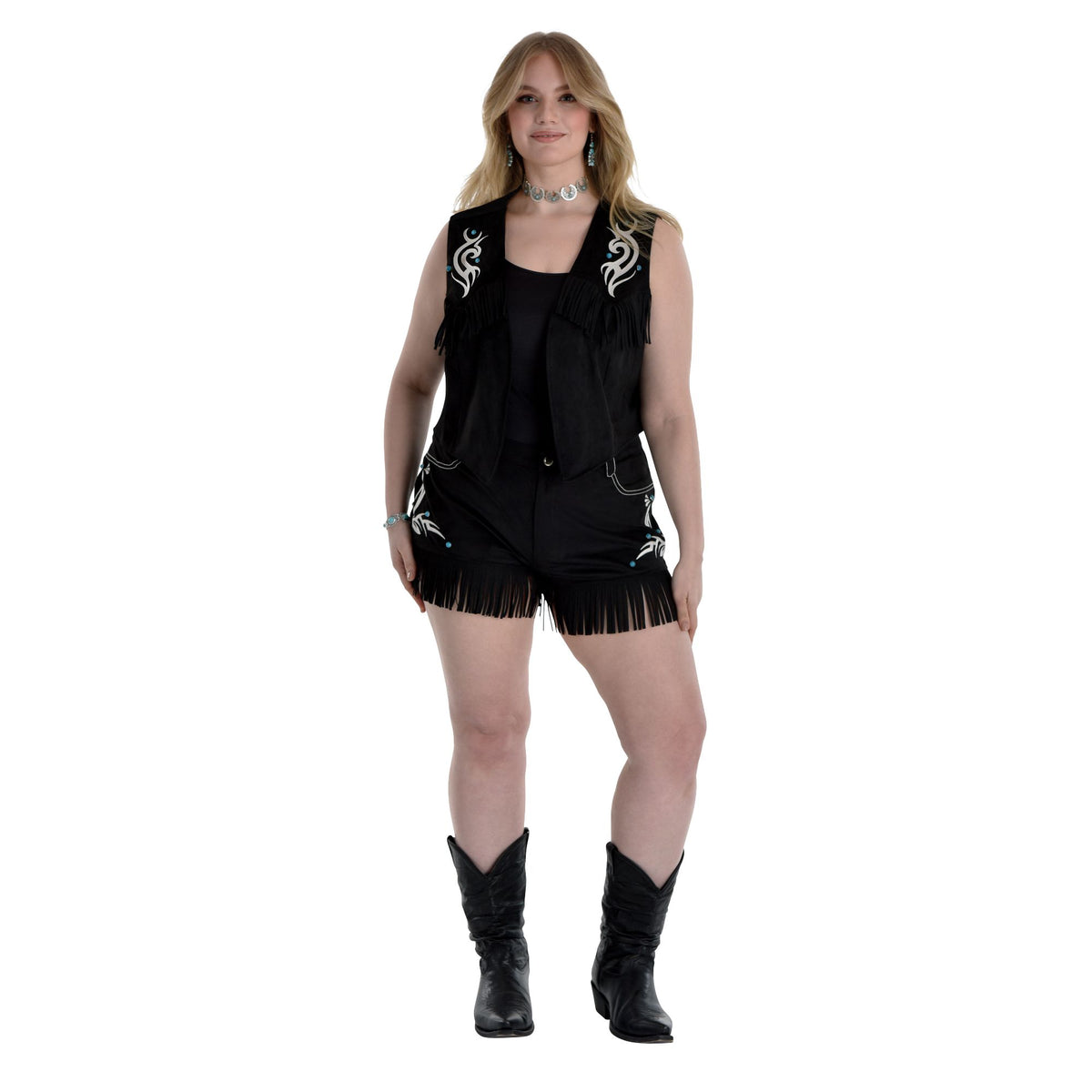 Women's Plus Size Western Costume Vest