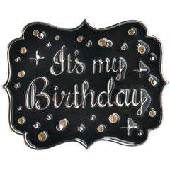 Sparkling Celebration "It's My Birthday" Enamel Pin