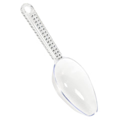 Clear Rhinestone Plastic Candy Scoop - 6.5 inches