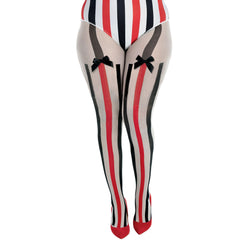 Vintage Circus Plus Size Halloween Tights
