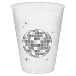 18 oz Disco Party Plastic Tumblers
