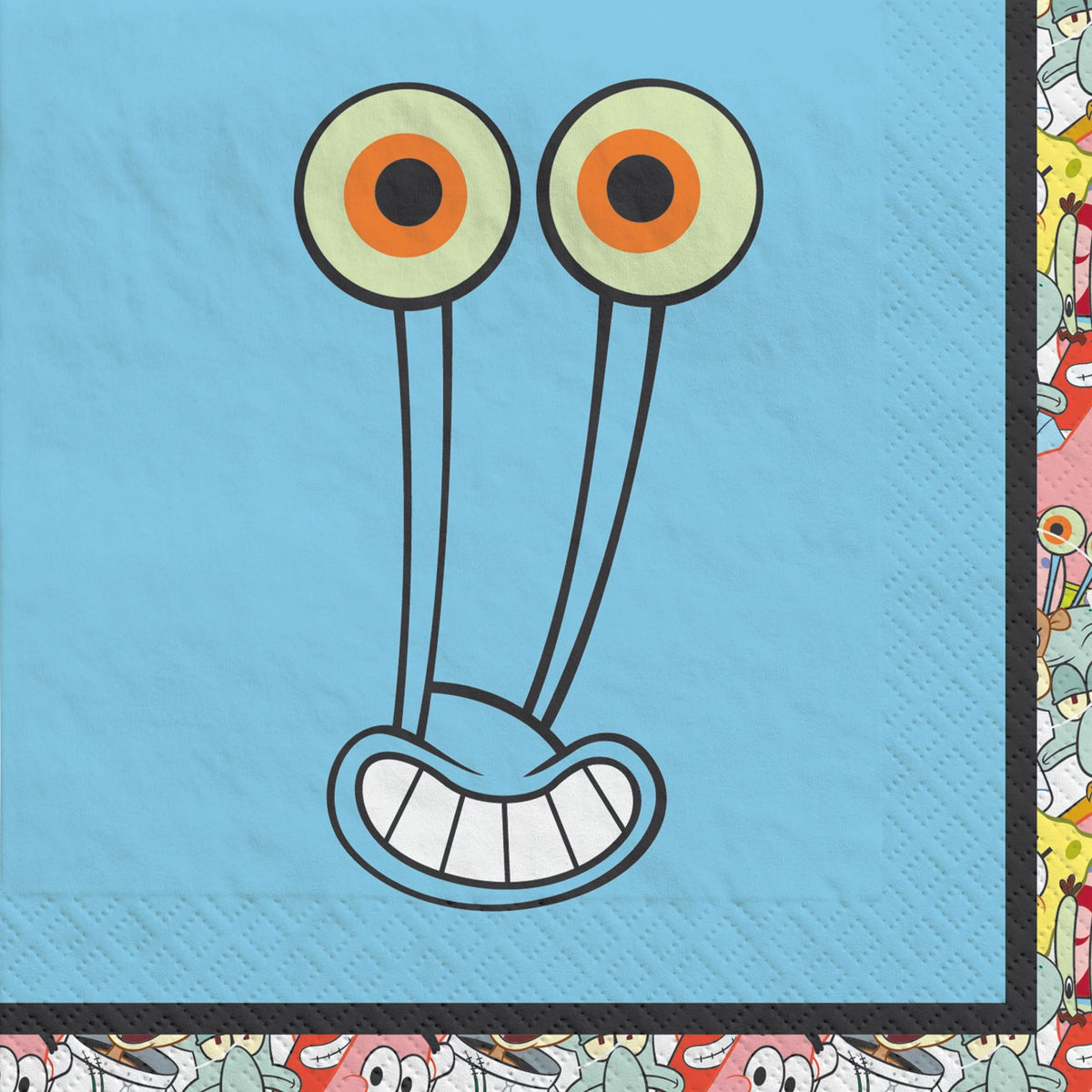 SpongeBob Beverage Napkins - 7 In. x 7 In. - Fun Party Essentials