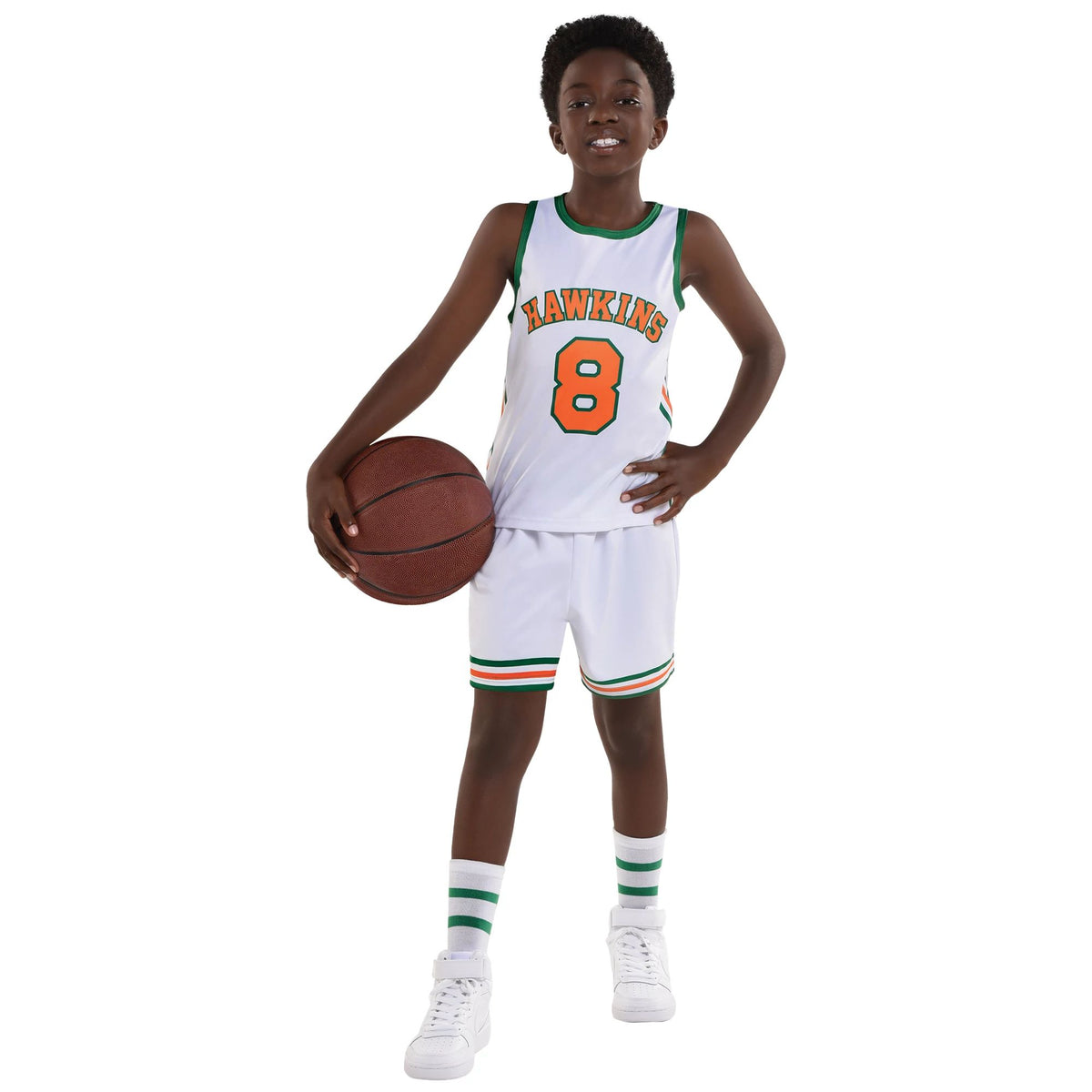 Child Stranger Things 4 Lucas Basketball Costume - Child M/L