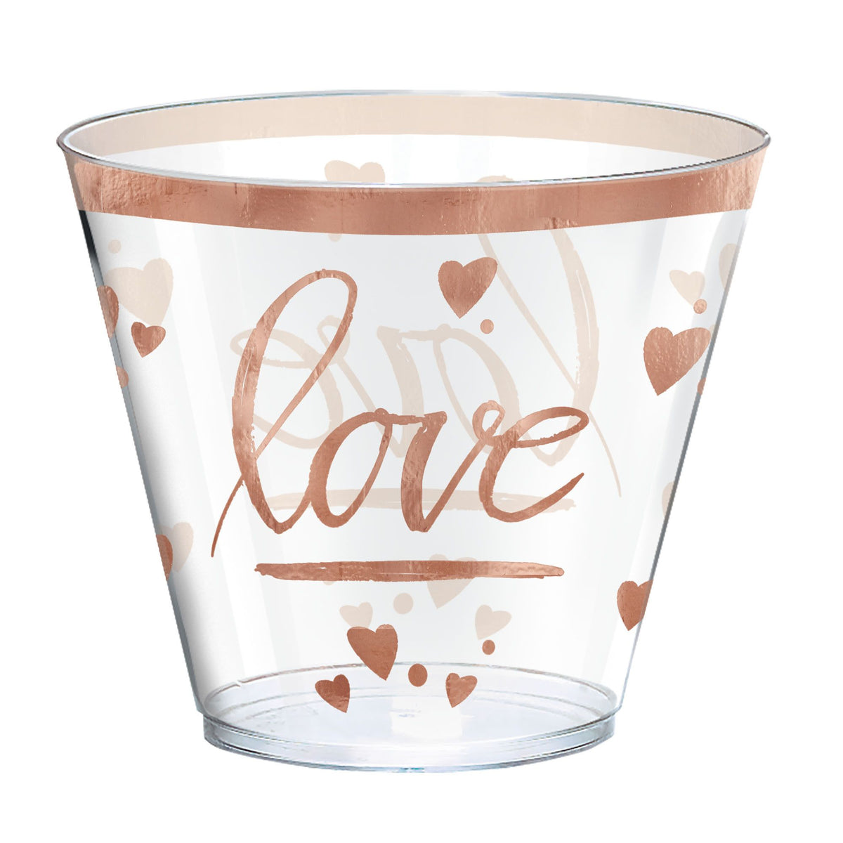 Navy Bride Plastic Tumblers