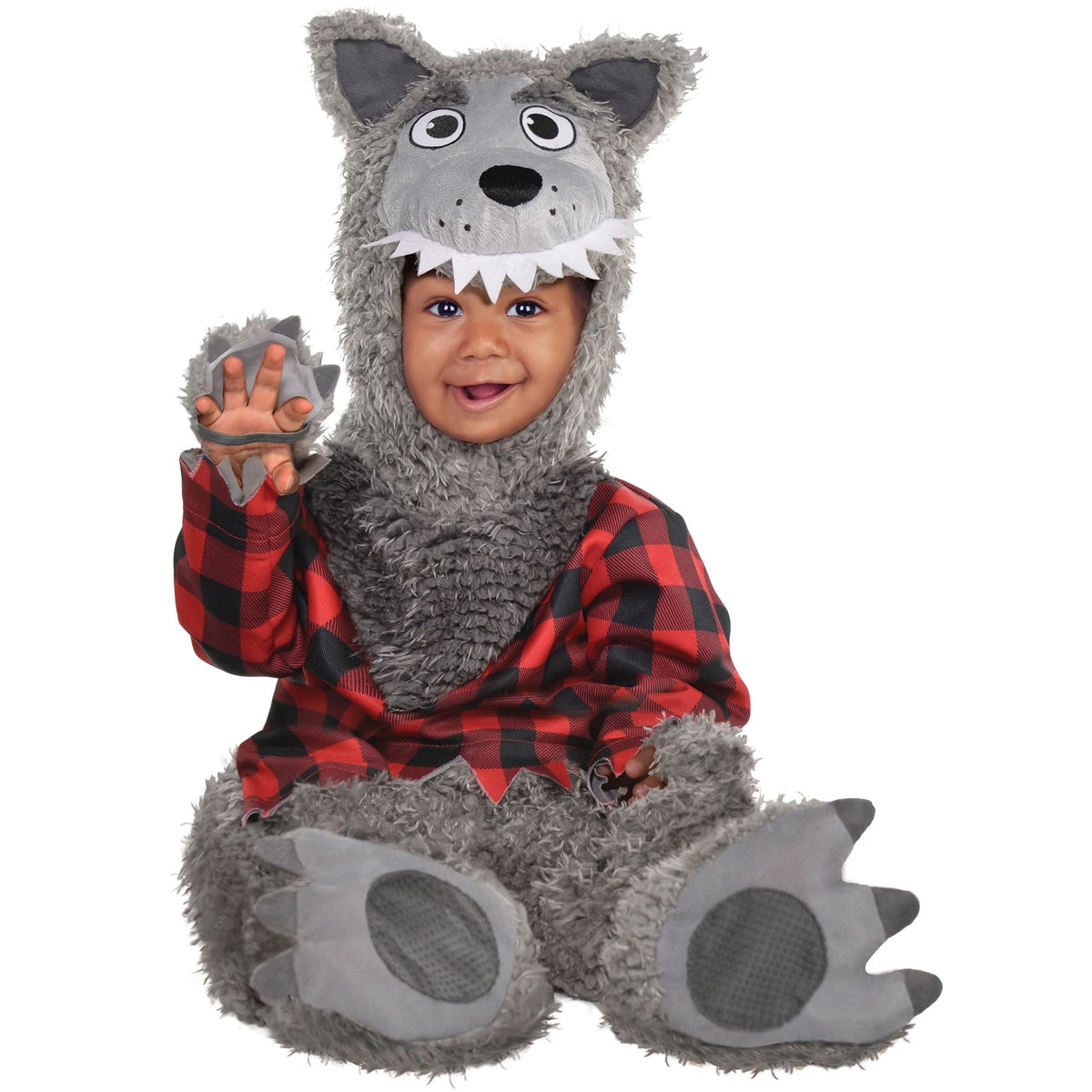 Adorable Baby Wolf Halloween Costume - Infant (3-6 Months)